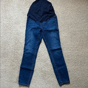 Madewell Dark Blue Maternity Jeans